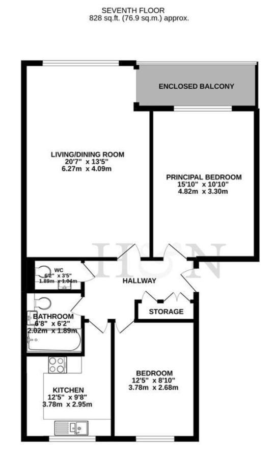 Seascape With Outstanding Sea Views Apartment Brighton Екстериор снимка